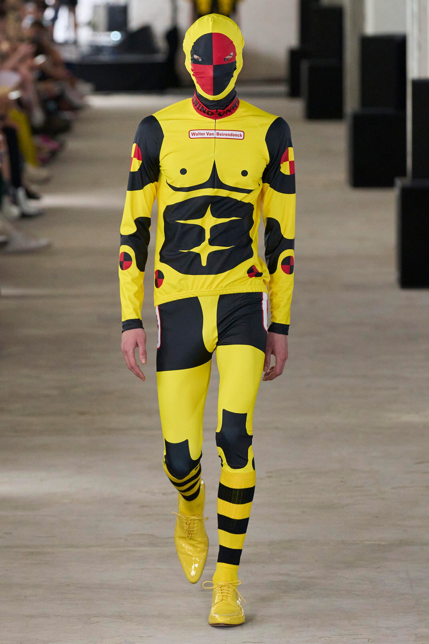 WALTER VAN BEIRENDONCK MAN MULTICOLOR TROUSERS