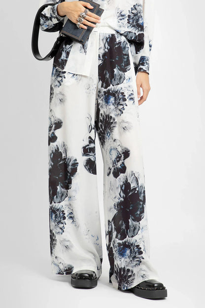 Antonioli ALEXANDER MCQUEEN WOMAN BLACK&WHITE TROUSERS