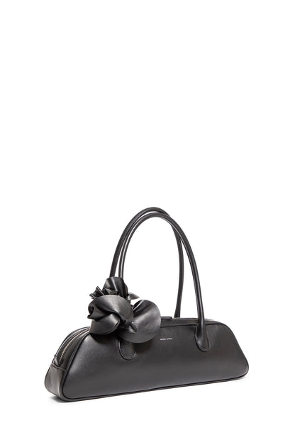 MAGDA BUTRYM WOMAN BLACK TOP HANDLE BAGS