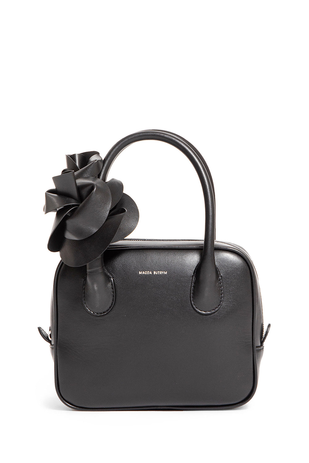 MAGDA BUTRYM WOMAN BLACK TOP HANDLE BAGS