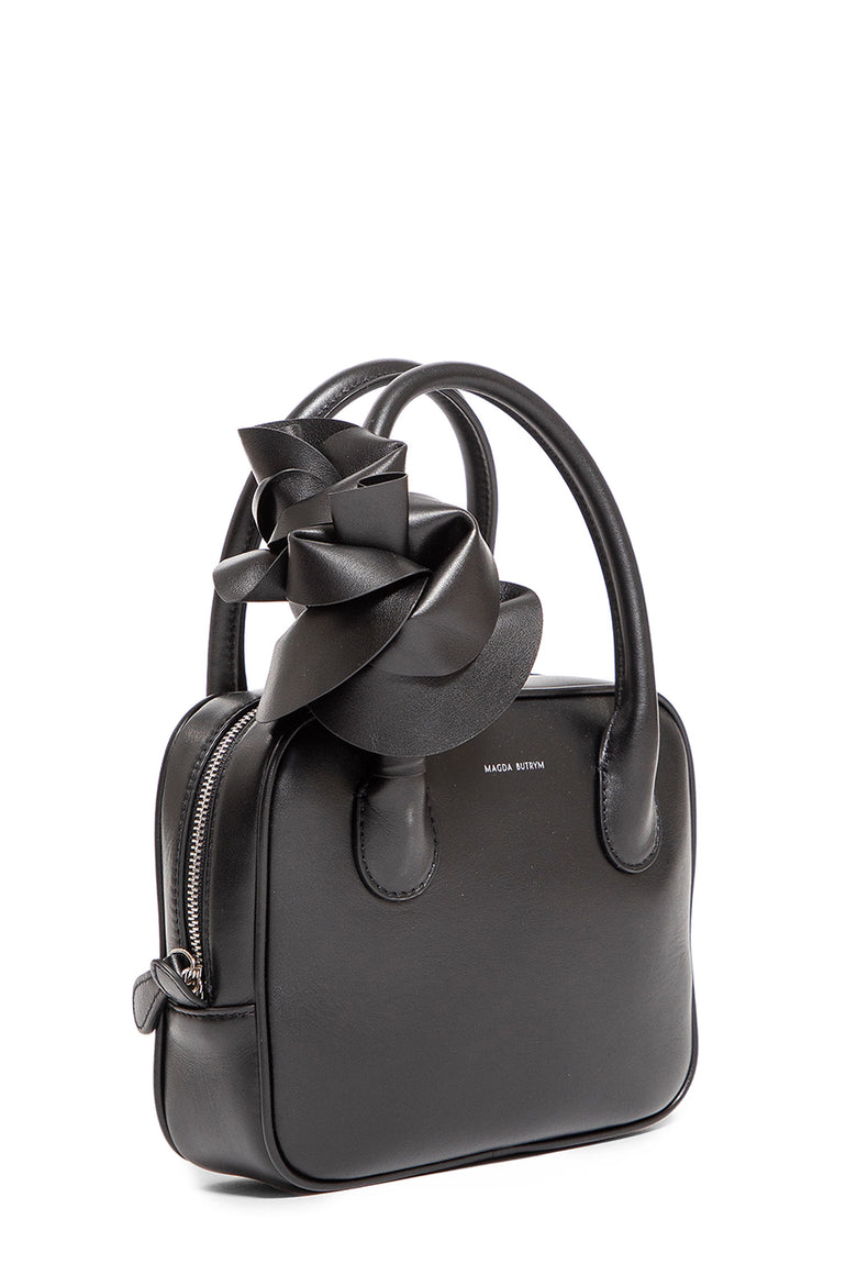 MAGDA BUTRYM WOMAN BLACK TOP HANDLE BAGS