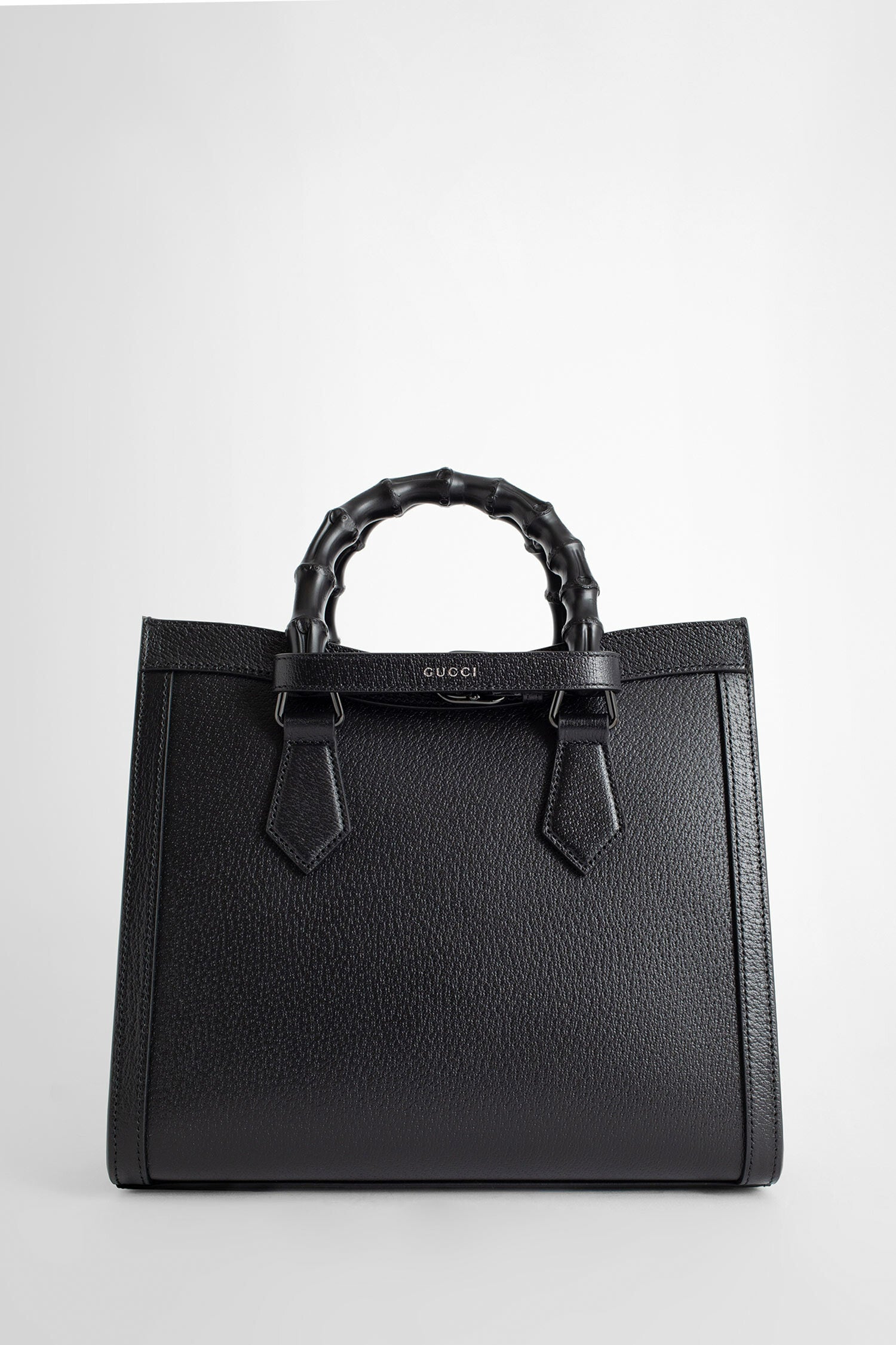 GUCCI WOMAN BLACK TOP HANDLE BAGS