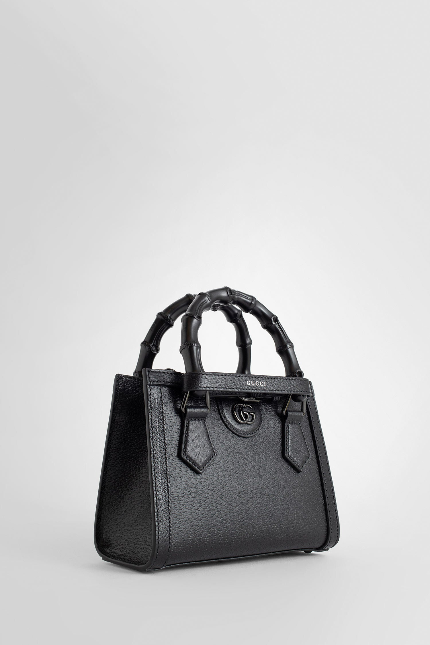 GUCCI WOMAN BLACK TOP HANDLE BAGS