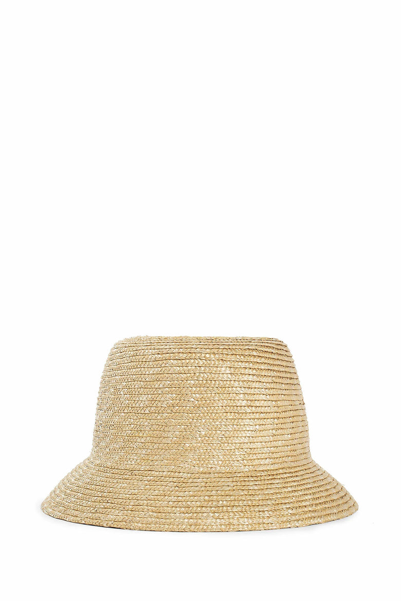 SAINT LAURENT WOMAN BEIGE HATS - Antonioli.eu