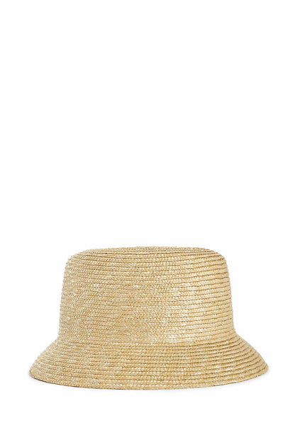 SAINT LAURENT WOMAN BEIGE HATS - Antonioli.eu