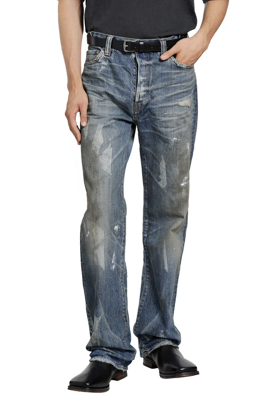 Show Relaxed Gurisu Dirty Vintage Jeans