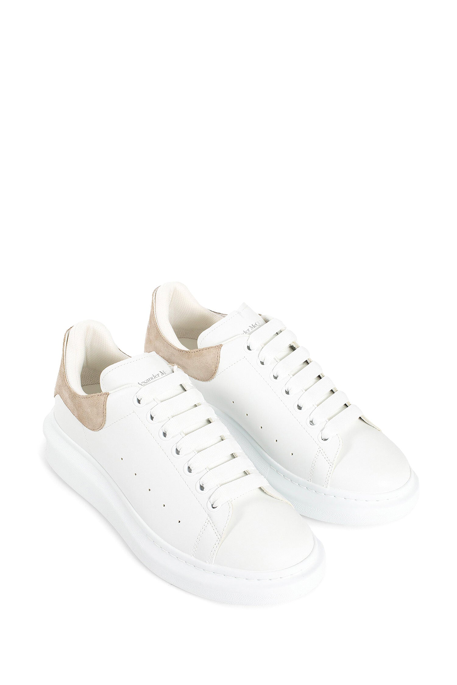 ALEXANDER MCQUEEN MAN WHITE SNEAKERS