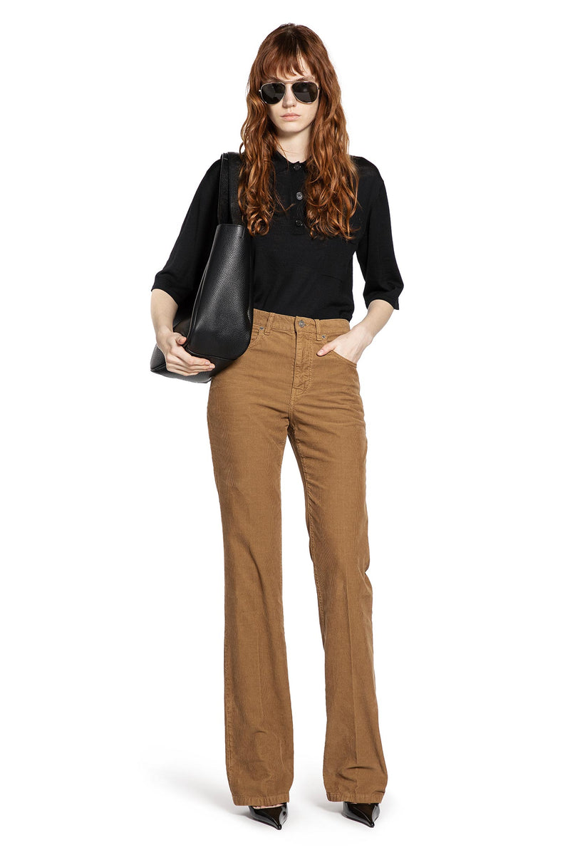 SAINT LAURENT Clyde Pants in Corduroy woman