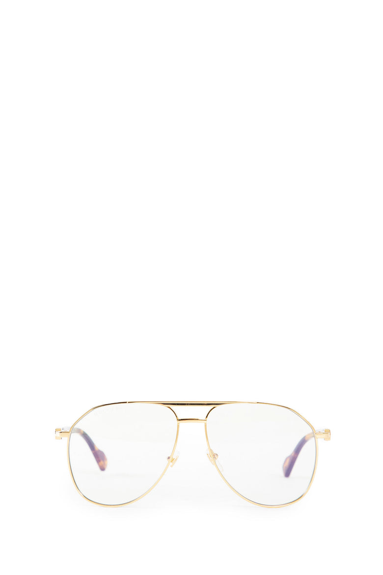 GUCCI MAN GOLD EYEWEAR