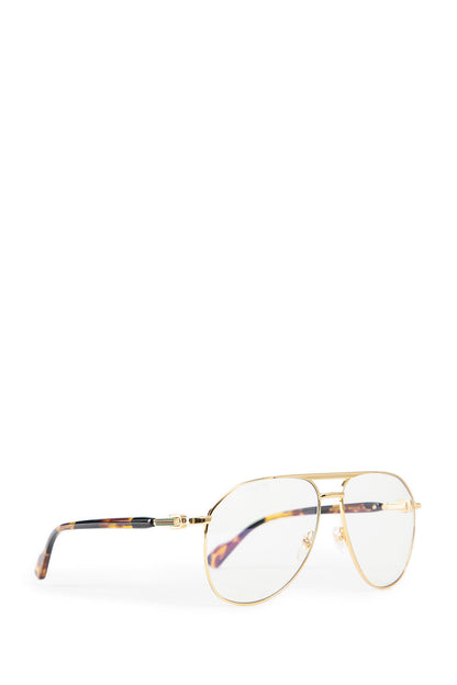 GUCCI MAN GOLD EYEWEAR