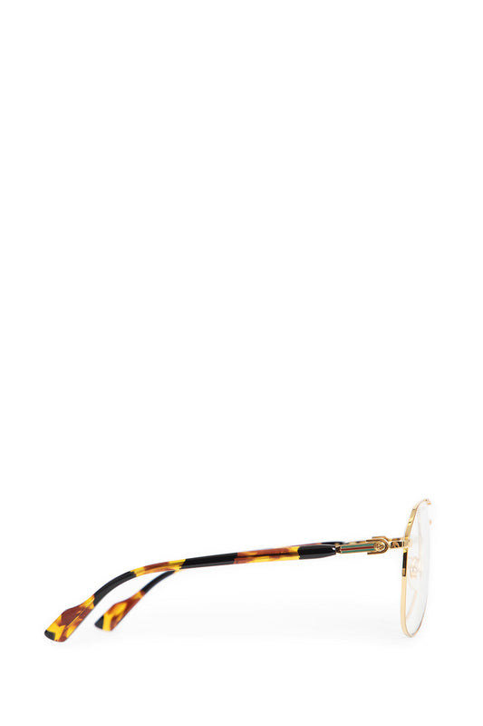 GUCCI MAN GOLD EYEWEAR