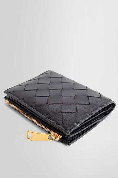 BOTTEGA VENETA WOMAN BLACK WALLETS & CARDHOLDERS