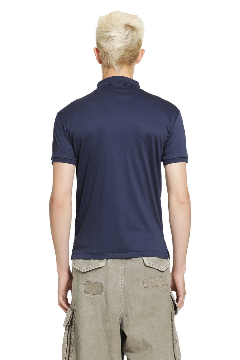 POLO RALPH LAUREN Cotton Piqué Polo Shirt man
