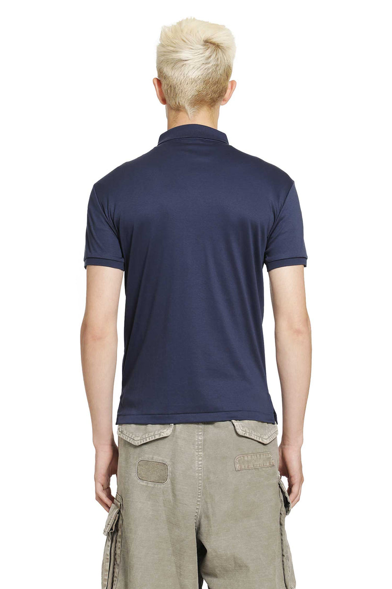 POLO RALPH LAUREN Cotton Piqué Polo Shirt man