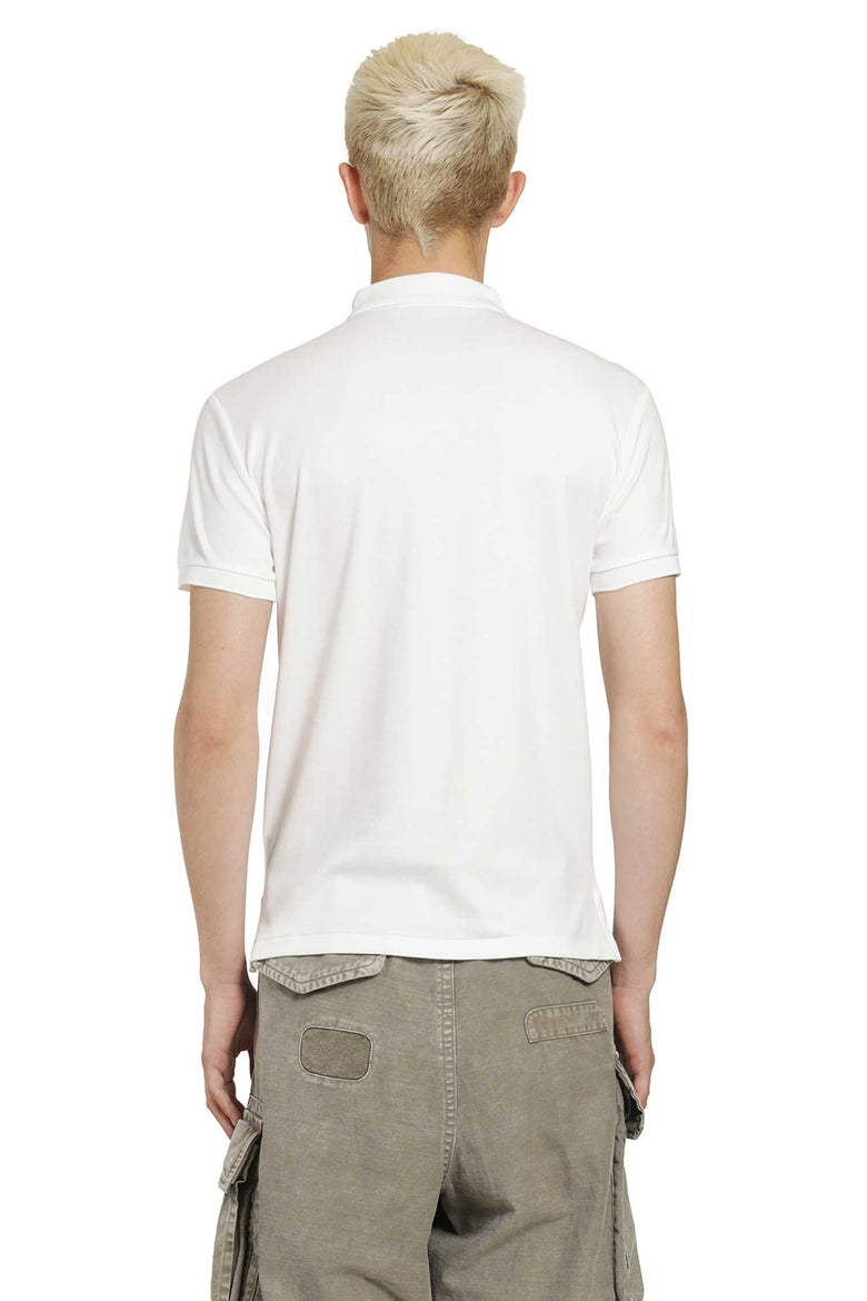 POLO RALPH LAUREN Cotton Piqué Polo Shirt man