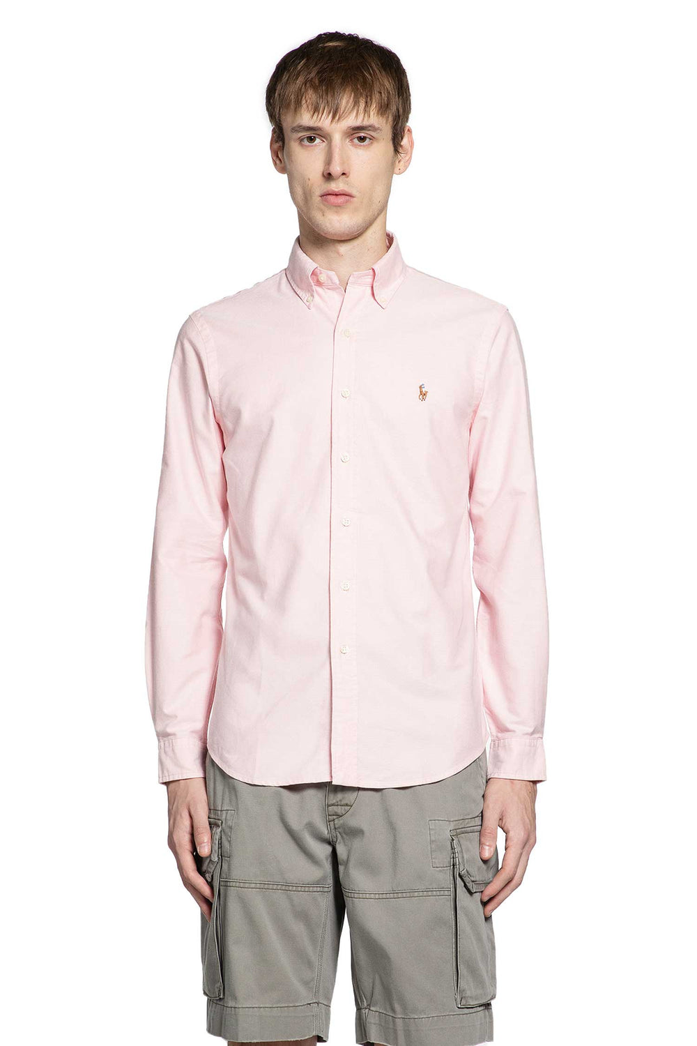 POLO RALPH LAUREN Custom Fit Oxford Shirt man