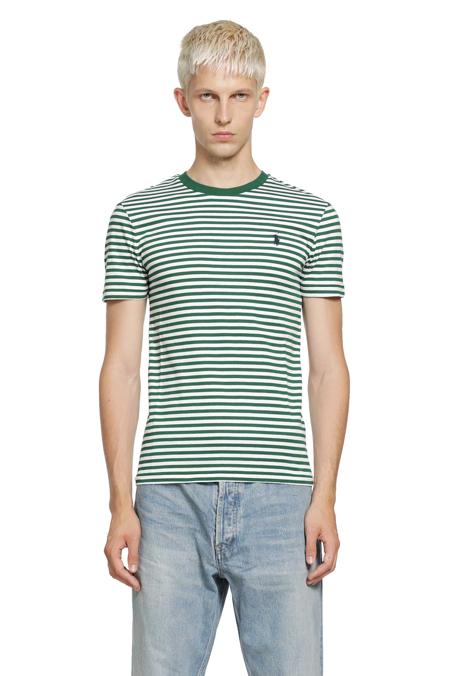 POLO RALPH LAUREN Custom Slim Fit Striped T-Shirt man