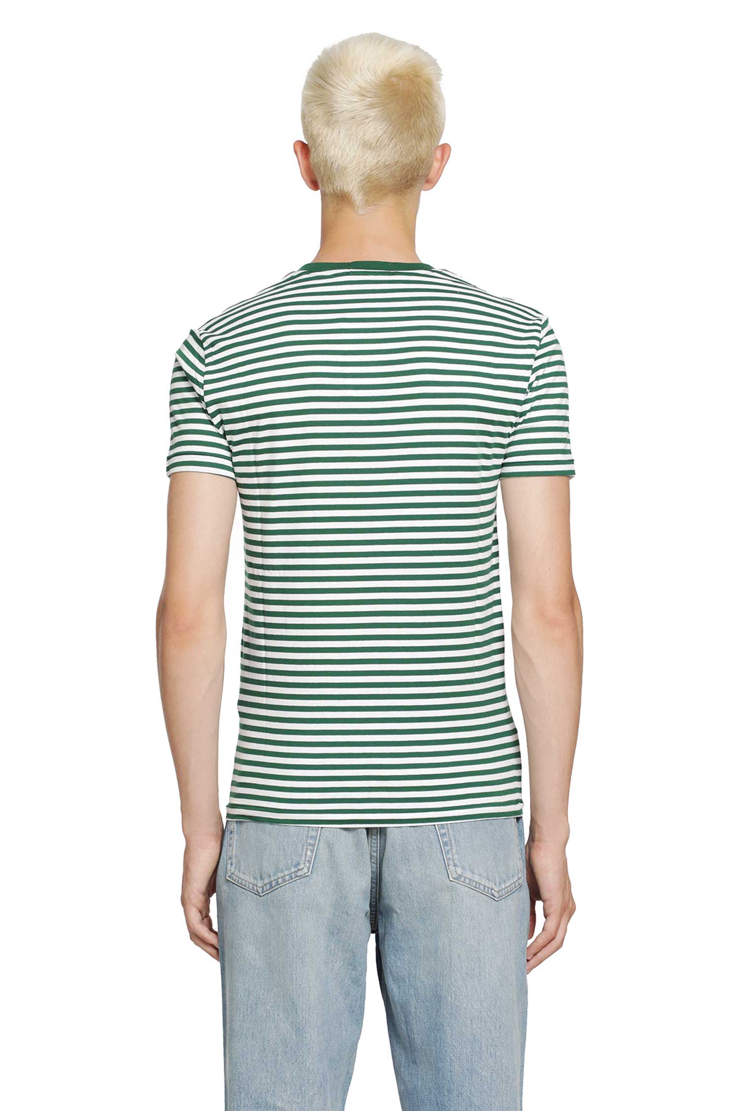 Custom Slim Fit Striped T-Shirt