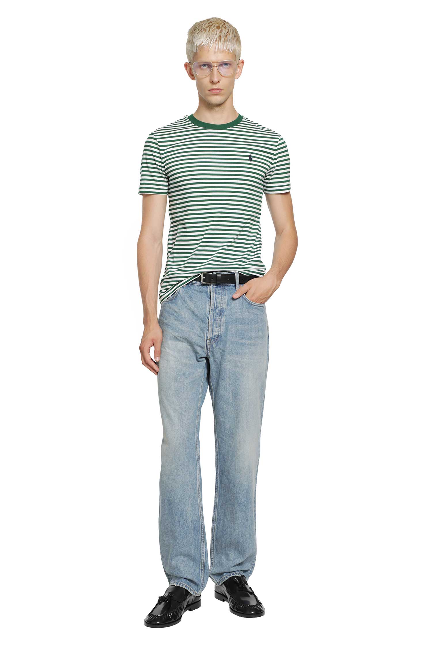 POLO RALPH LAUREN Custom Slim Fit Striped T-Shirt man