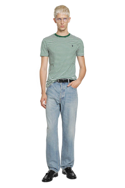 Custom Slim Fit Striped T-Shirt