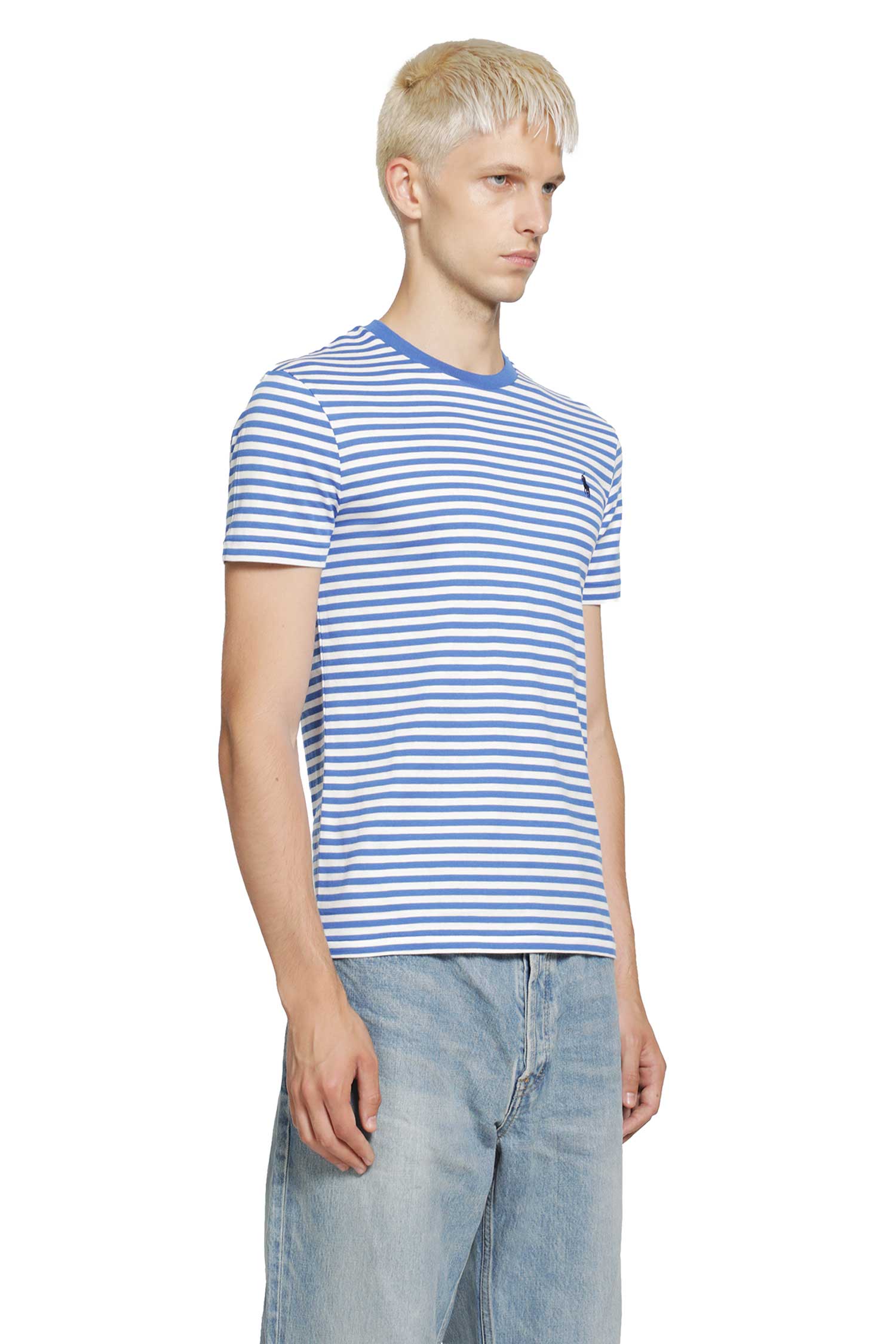 Custom Slim Fit Striped T-Shirt