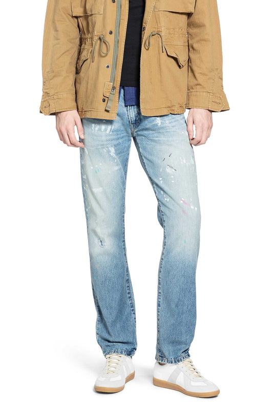 Hampton Straight Hand-Painted Jeans
