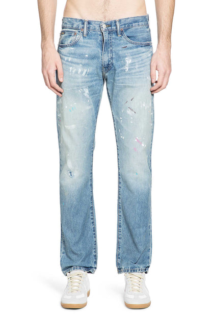Hampton Straight Hand-Painted Jeans