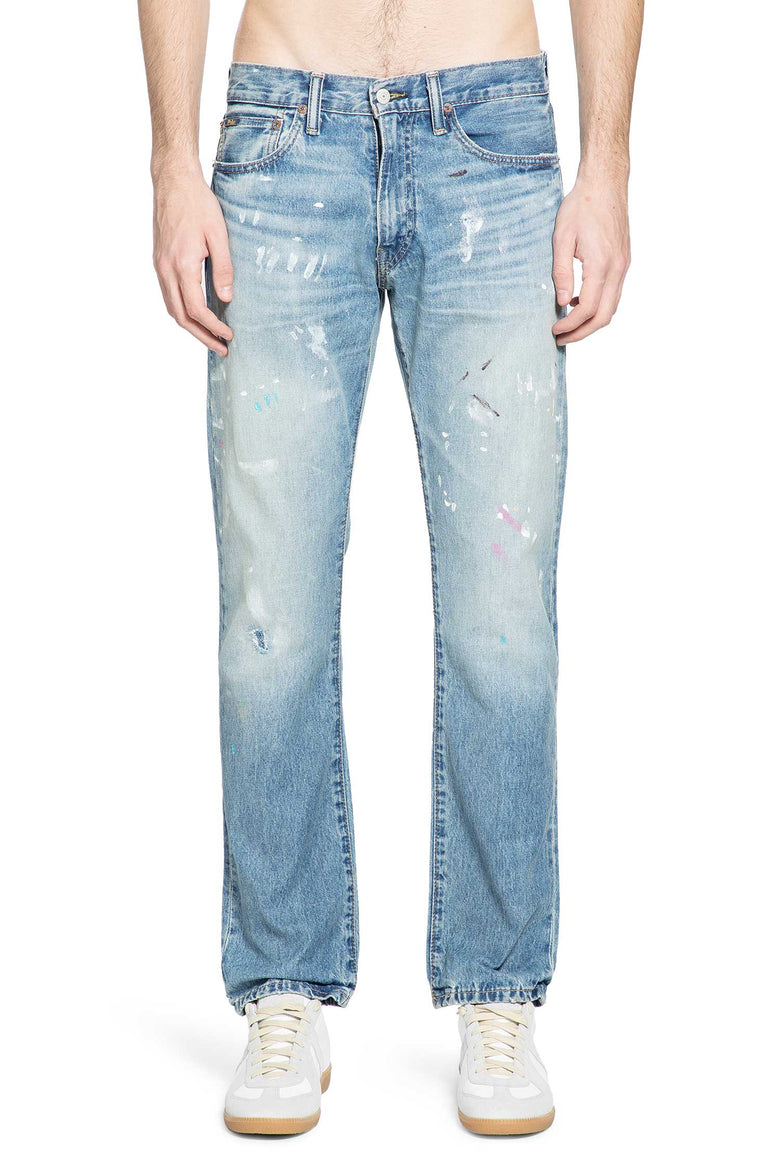 Hampton Straight Hand-Painted Jeans