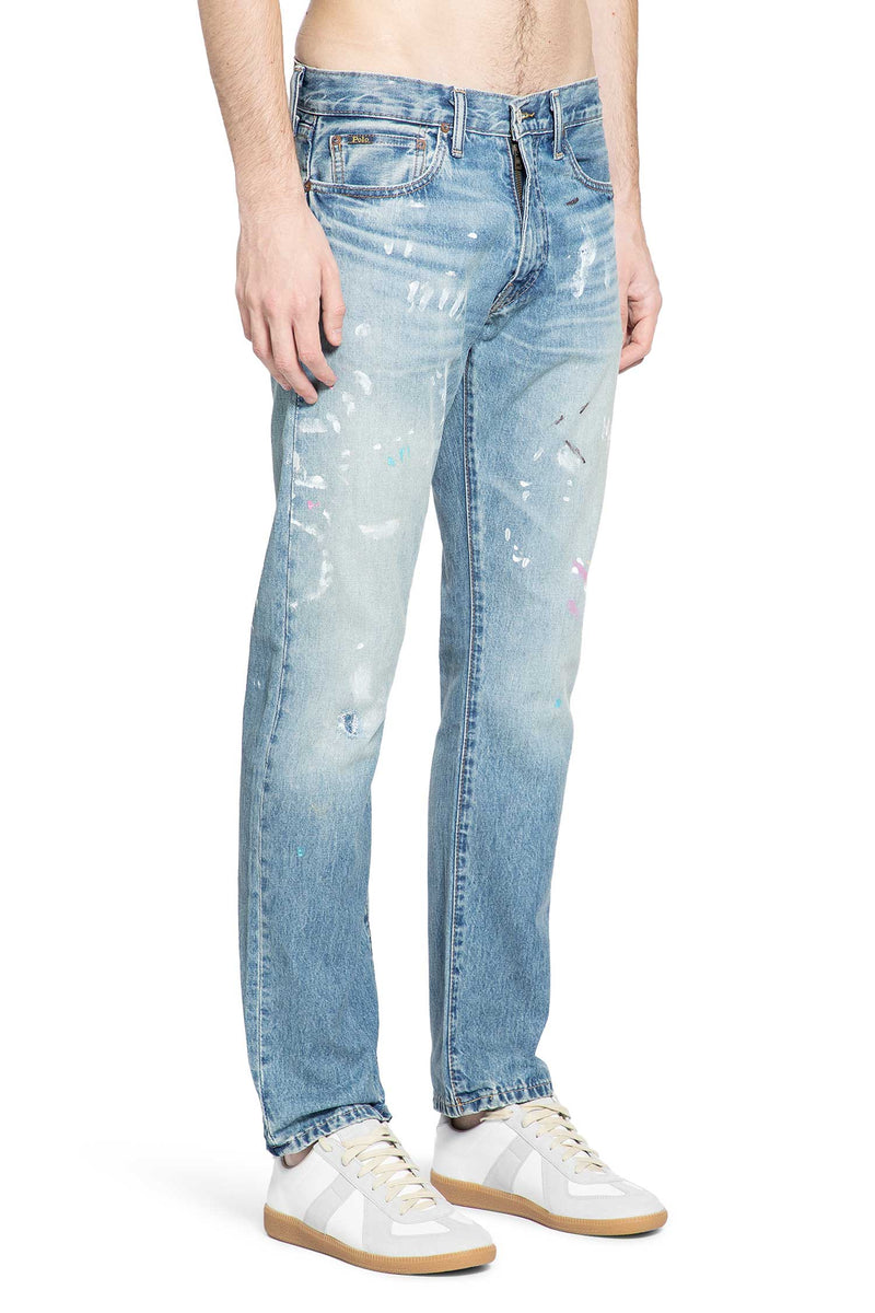Hampton Straight Hand-Painted Jeans