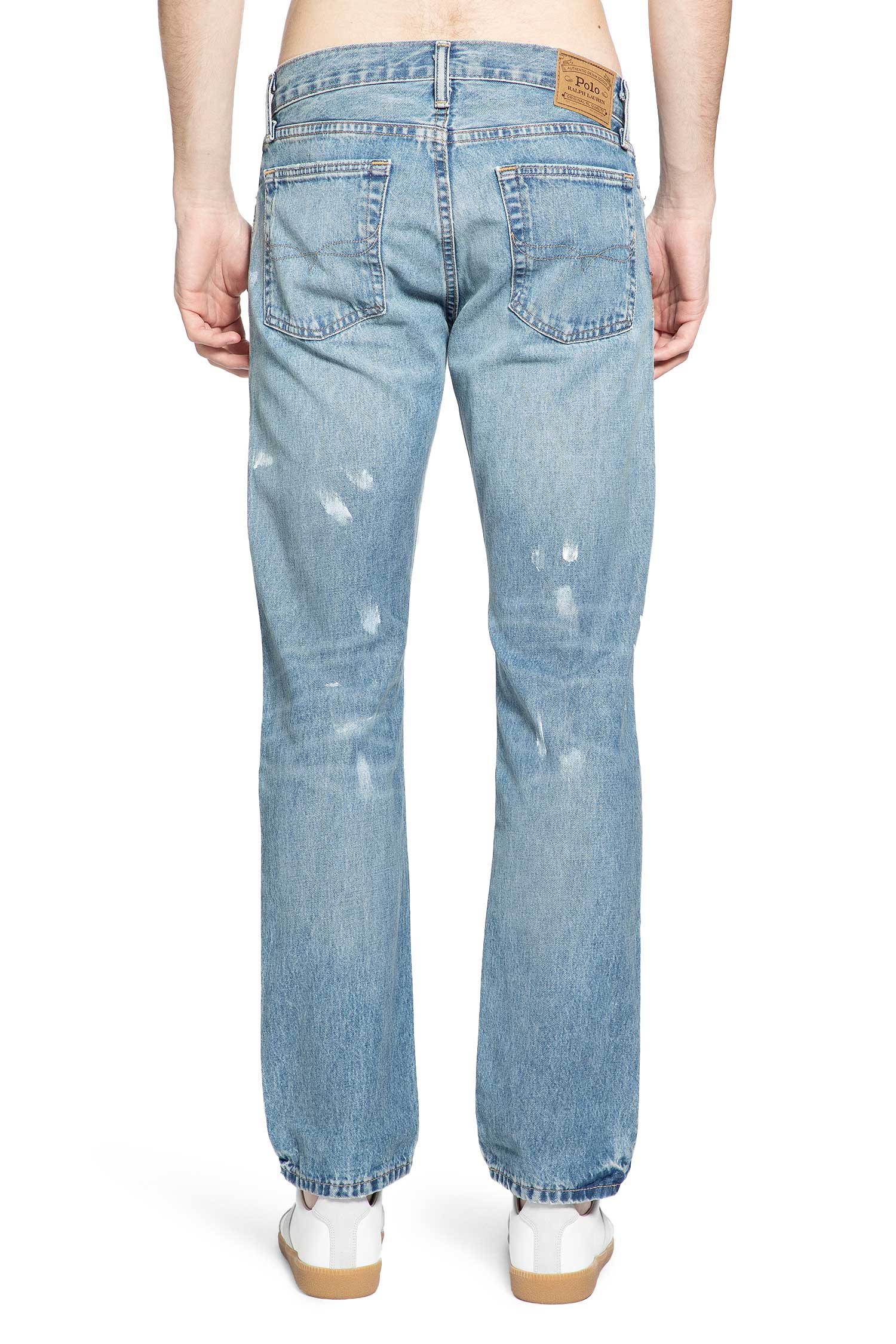 Hampton Straight Hand-Painted Jeans