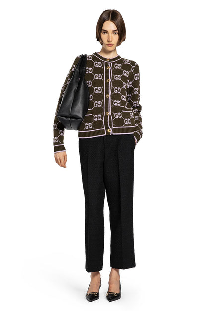 GUCCI WOMAN GREEN KNITWEAR