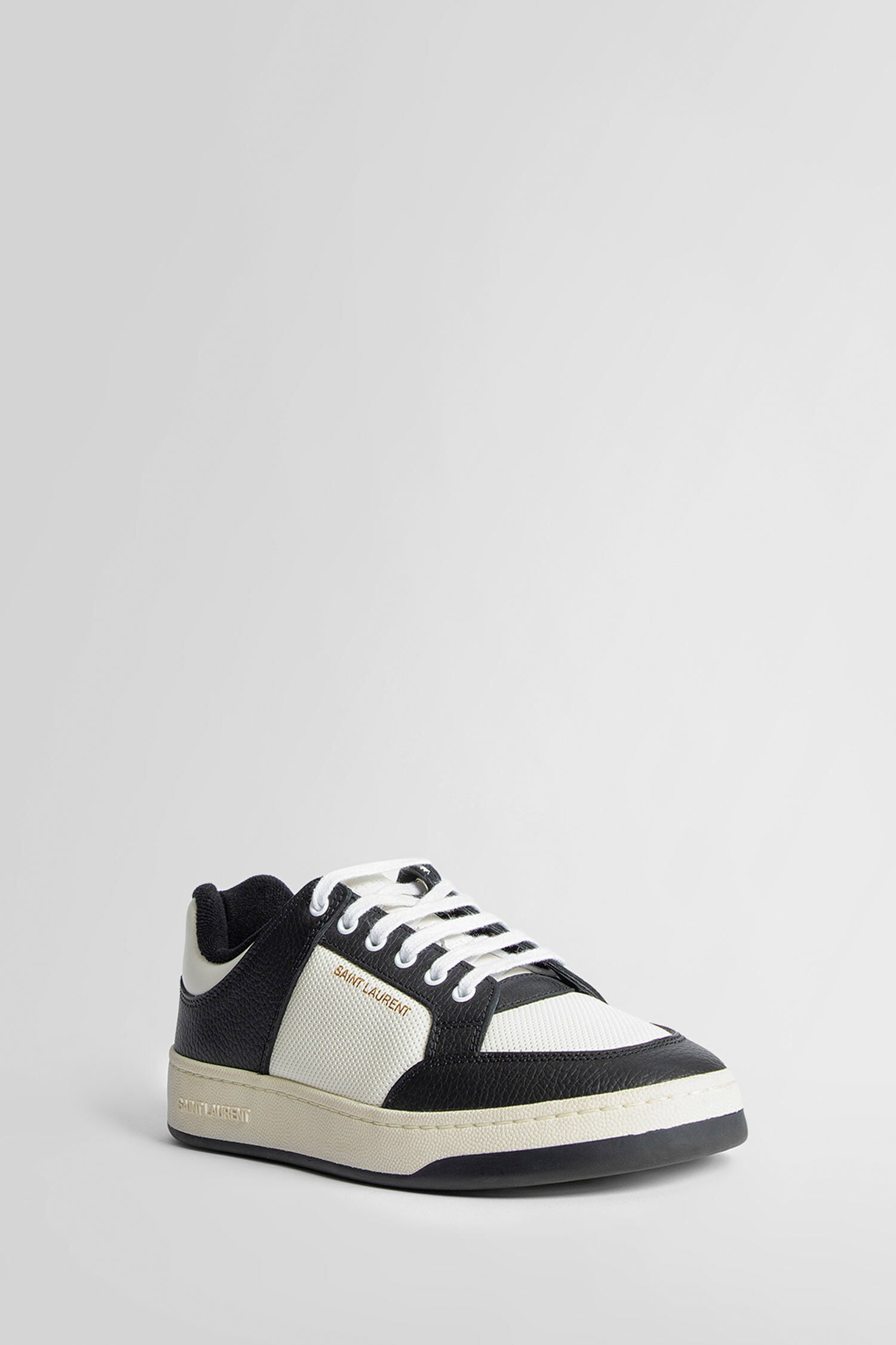 SAINT LAURENT MAN BLACK&WHITE SNEAKERS