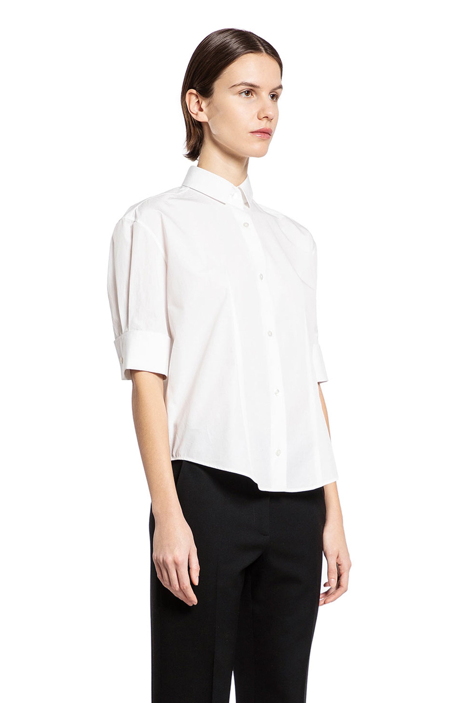 THE ROW WOMAN WHITE SHIRTS