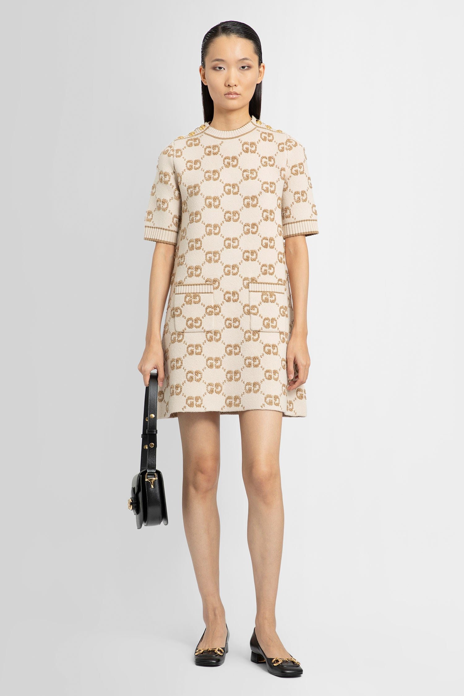 GUCCI WOMAN BEIGE DRESSES - GUCCI - DRESSES | Antonioli