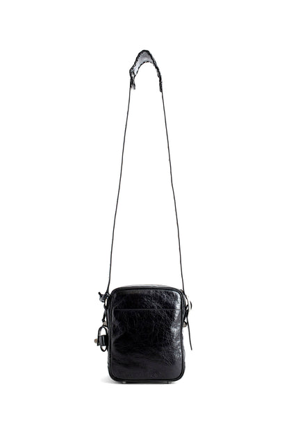 BALENCIAGA MAN BLACK CROSSBODY BAGS