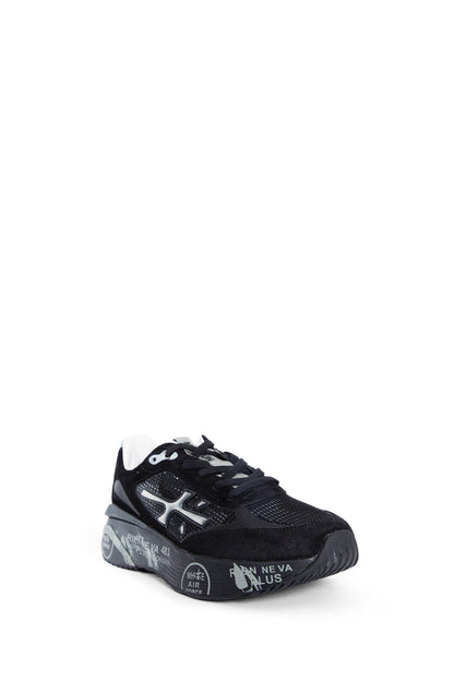 PREMIATA MAN BLACK SNEAKERS