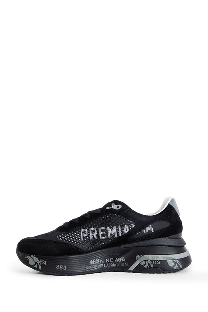 PREMIATA MAN BLACK SNEAKERS