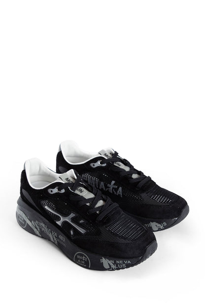 PREMIATA MAN BLACK SNEAKERS