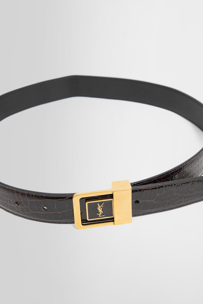 SAINT LAURENT WOMAN BROWN BELTS