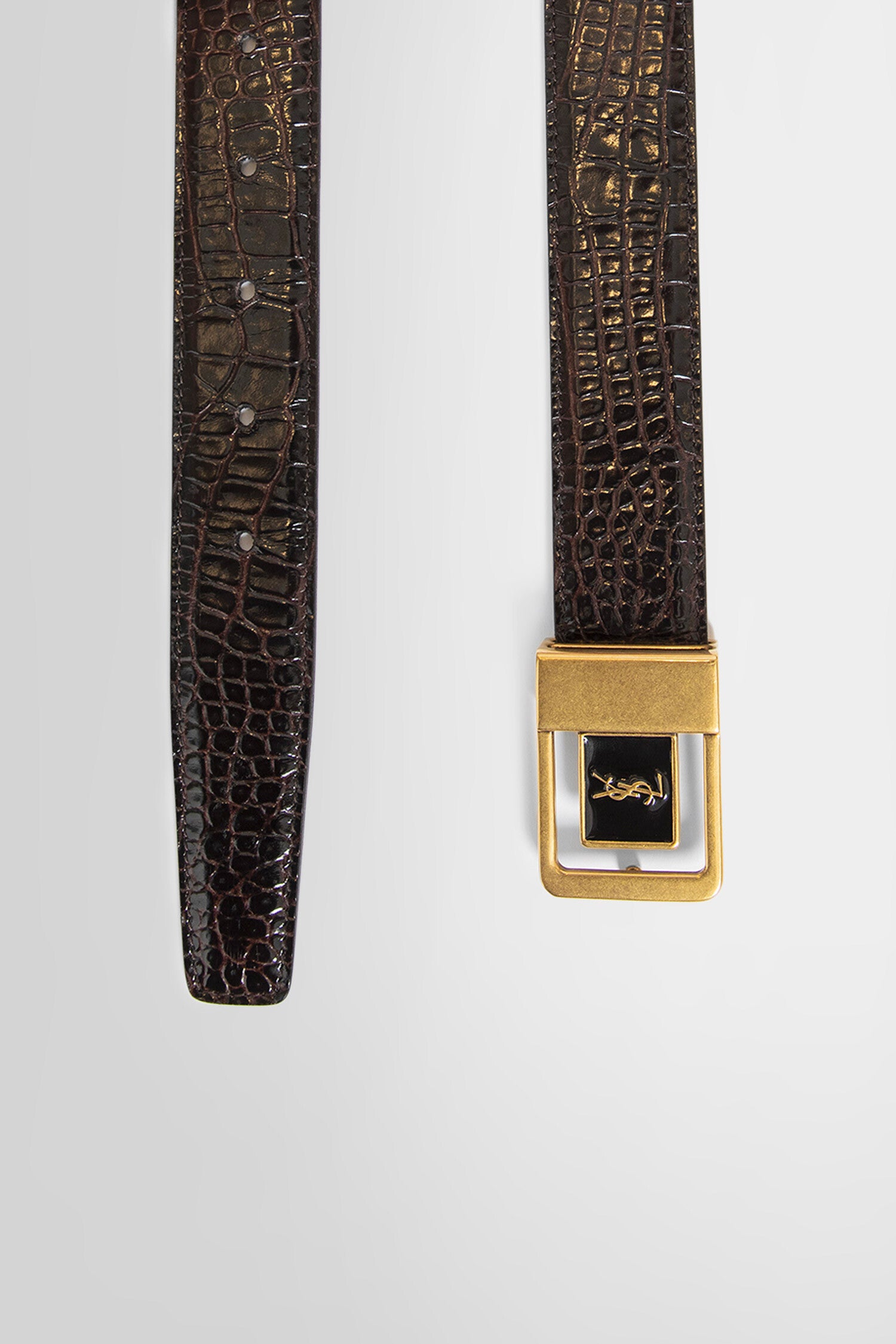 SAINT LAURENT WOMAN BROWN BELTS