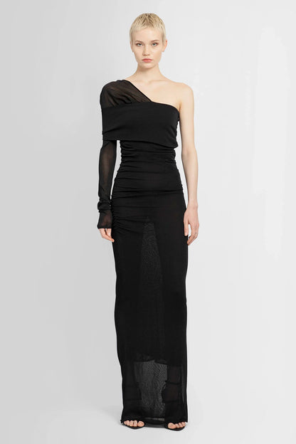Antonioli SAINT LAURENT WOMAN BLACK DRESSES