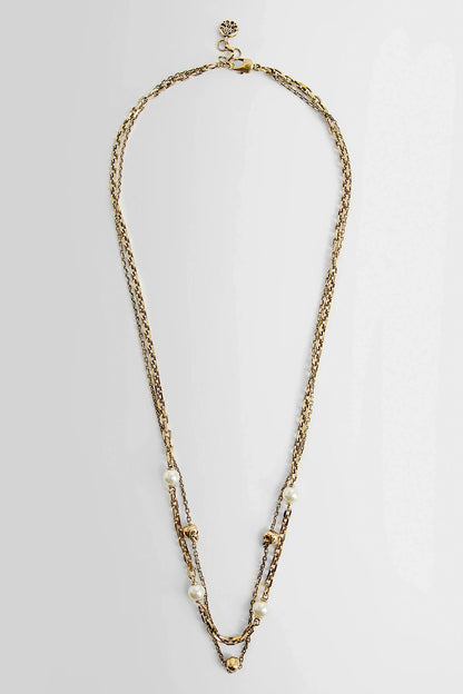 Antonioli ALEXANDER MCQUEEN WOMAN GOLD JEWELLERY