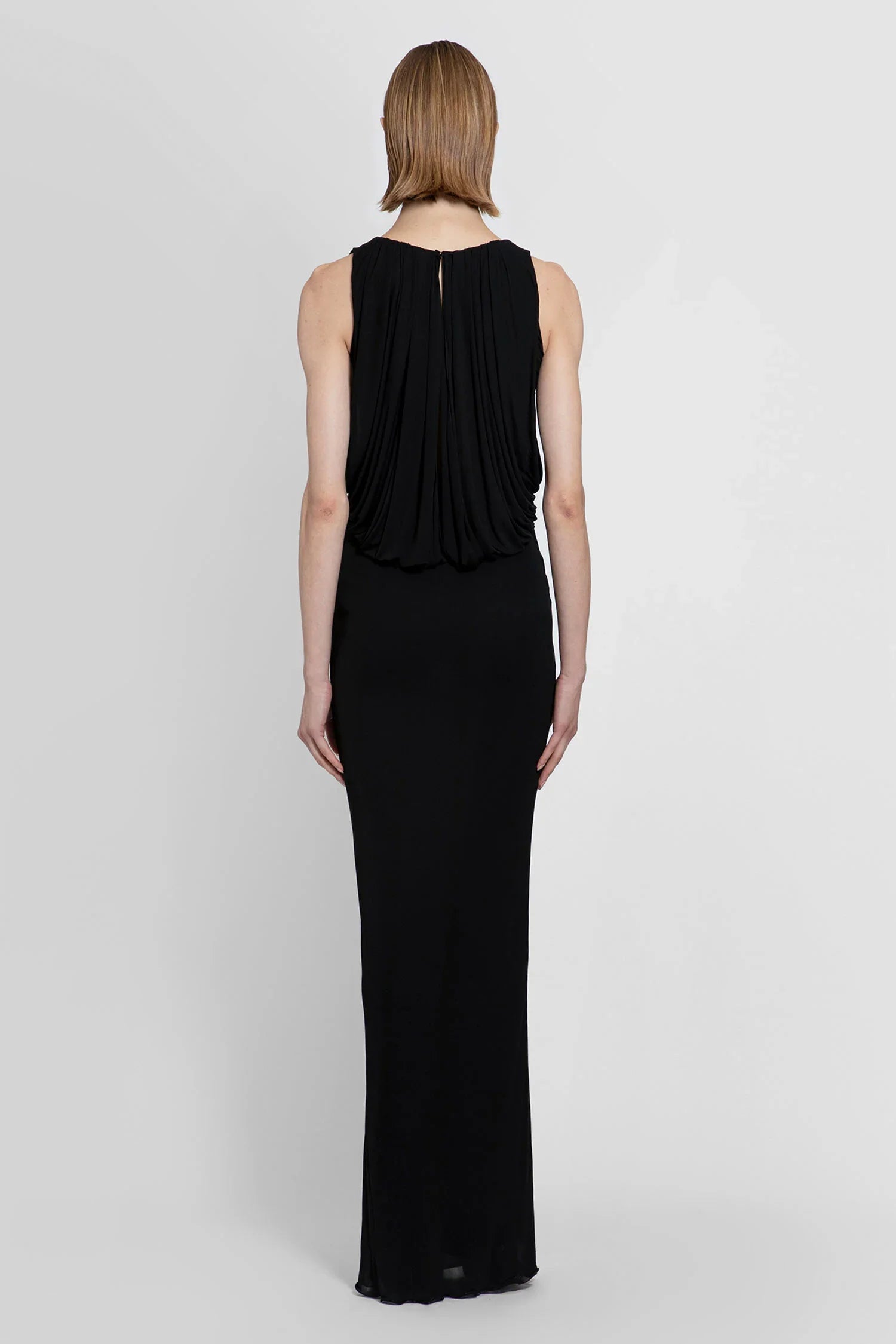 SAINT LAURENT WOMAN BLACK DRESSES - Antonioli.eu
