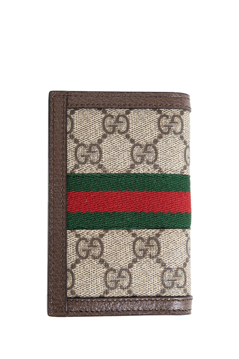 GUCCI MAN BEIGE WALLETS & CARDHOLDERS