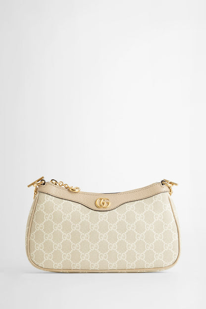 GUCCI WOMAN BEIGE SHOULDER BAGS