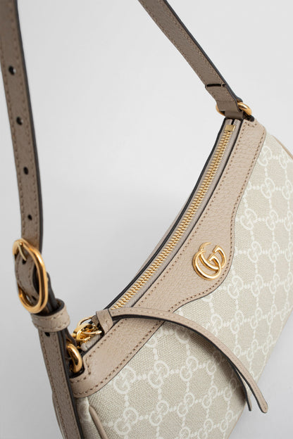 GUCCI WOMAN BEIGE SHOULDER BAGS