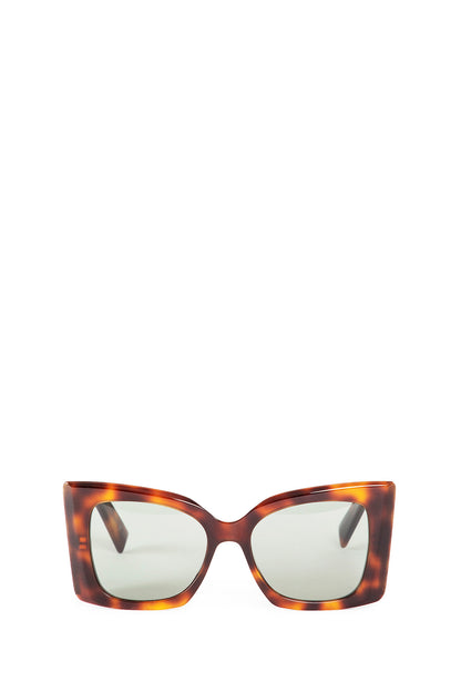 SAINT LAURENT WOMAN BROWN EYEWEAR