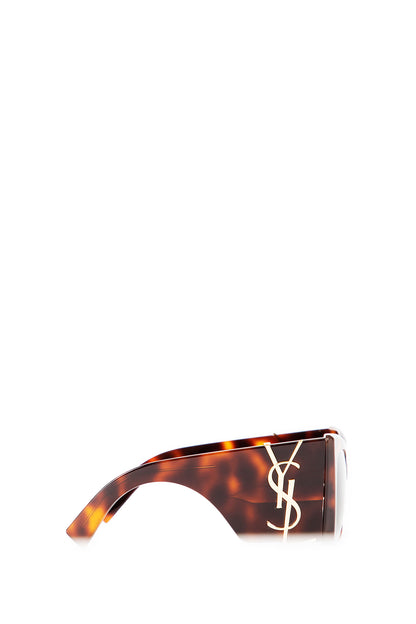 SAINT LAURENT WOMAN BROWN EYEWEAR