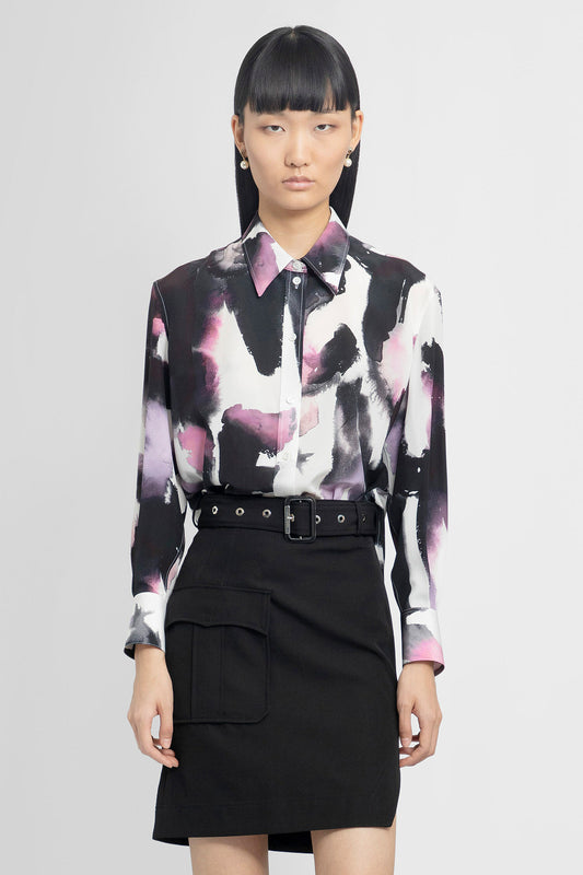 ALEXANDER MCQUEEN WOMAN MULTICOLOR SHIRTS