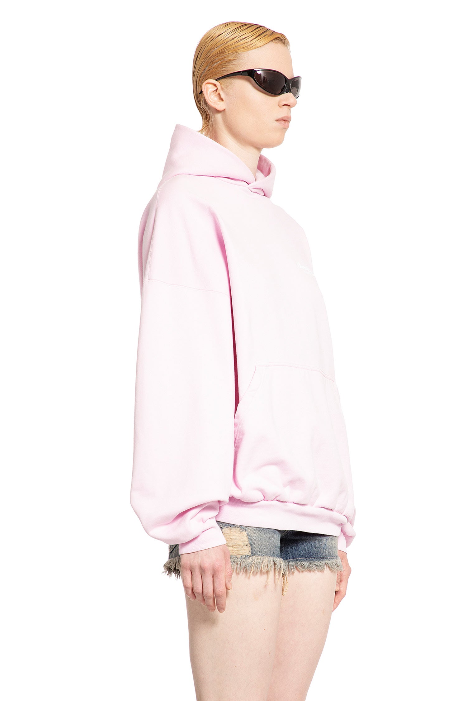 BALENCIAGA WOMAN PINK SWEATSHIRTS